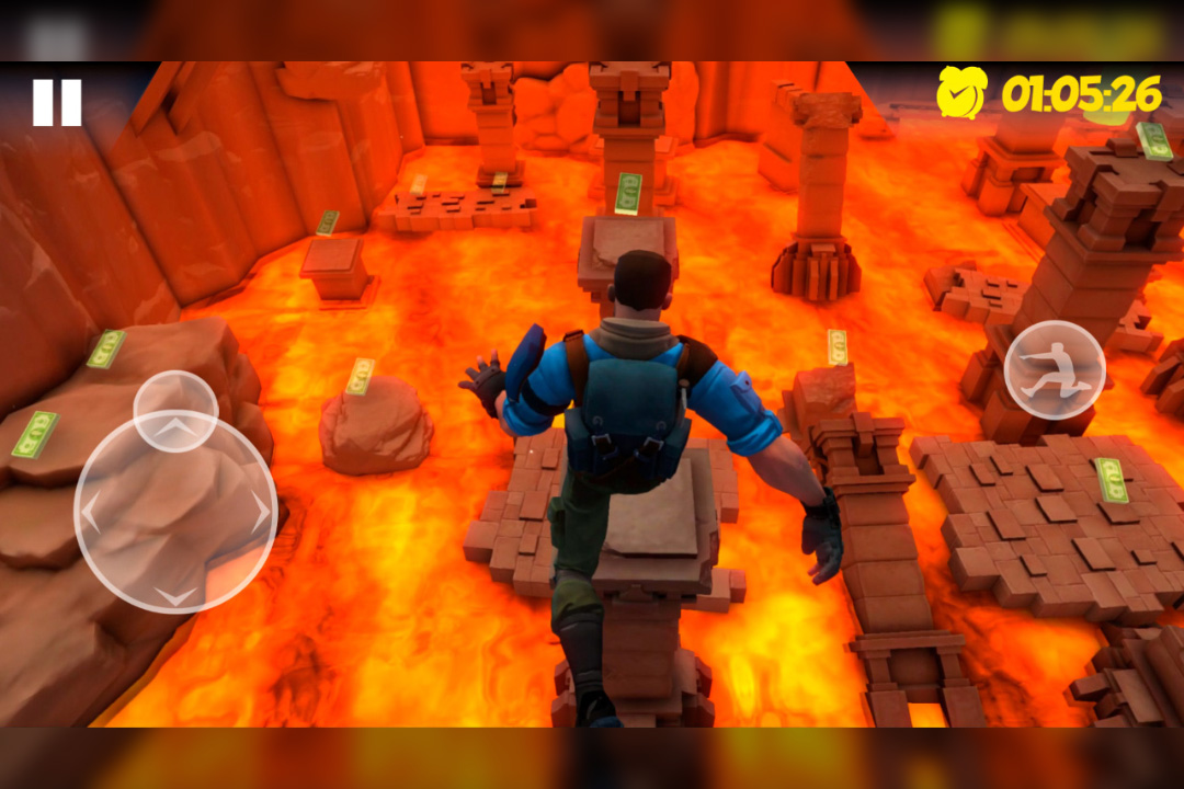 熔岩无尽跑酷软件封面