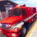 火卡车消防队员救援加速器