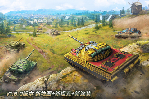 《坦克争锋》超燃玩法先导CG亮相 | 15v15实时竞技，军团争霸主宰战场！