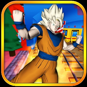 3D Goku Saiyan Dash Surfer Run加速器