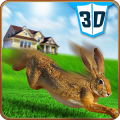 宠物兔VS狗攻击3D