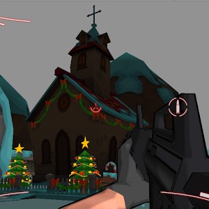 FPS僵尸射击圣诞加速器