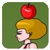 美女射苹果