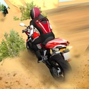 3D沙漠摩托赛车加速器