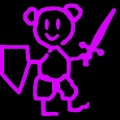 Drawn defender
