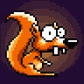 Squirrel vs Worms