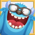 Cute Monster Sliding Puzzle