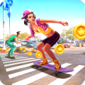 Skateboard Racing