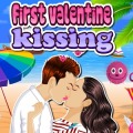 First Valentine Kissing