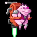 Flappy Captain Pig