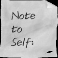 Note To Self