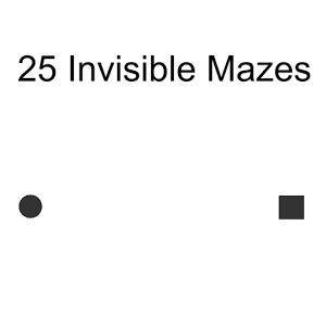 25 Invisible Mazes