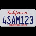 License Plate Bingo