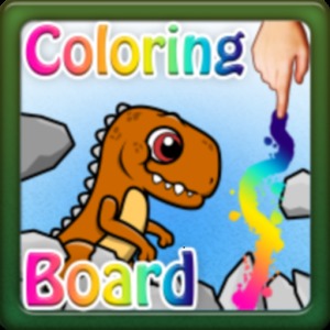 Coloring Board Dinosaurus HD加速器