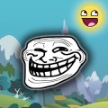 Flying Trollface