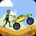 Zombie Hill Climb Flappy Race