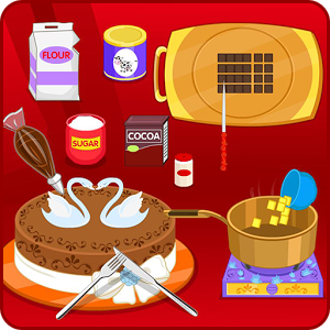 Chocolate royal cake game加速器