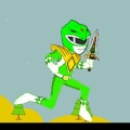 Samurai Green Rangers run game