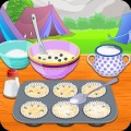 Cooking Blueberry Muffins