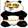 Happy Panda Flying