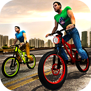 Rooftop Bicycle Stunt Rider 3D加速器