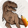 Draw Jurassic Dinosaurs