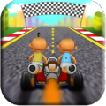 Upin and twin car