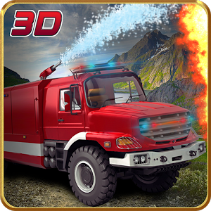 Hill Climb Fire Truck Rescue加速器