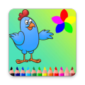 Paint and Coloring Book 4 Kids