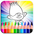 Coloring Book for Trolls