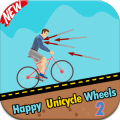 Happy Unicycle Wheels 2