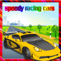 Speedy racing cars