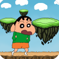 Adventure kid with monsters