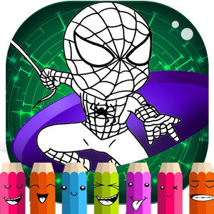 SuperHero Coloring Book加速器