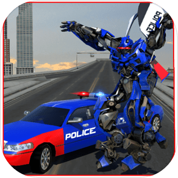 警察大型高级轿车机器人战斗加速器