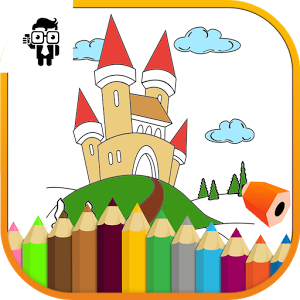 Castle Kids Coloring Book加速器