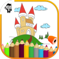 Castle Kids Coloring Book