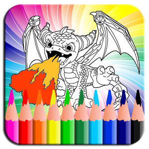 Coloring Book Skylannder加速器