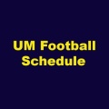 UM Football Schedule