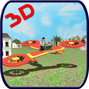 Flying Hovercraft Bike 3D加速器