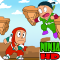 Flying Ninja in the sky