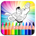 Coloring Book Superheroes加速器