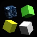 Four Cubes infinite Runner