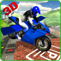 Flying Bike RoofTop Parking 3D