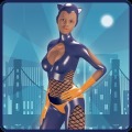Roof Cat Woman Chase