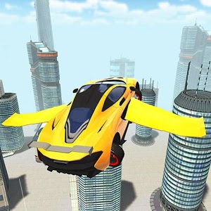 Flying Sports Car Simulator加速器