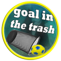 goal in the trash