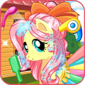 Pony makeover hair salon
