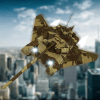 Futuristic Flying Tank Free 3D