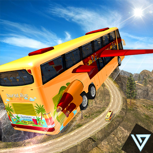 OffRoad Flying Bus Simulator加速器